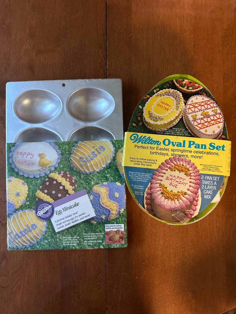 Vintage Wilton Easter Cake Baking Sets